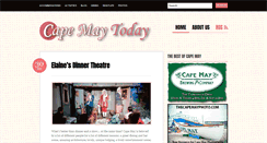 Desktop Screenshot of capemaytoday.com