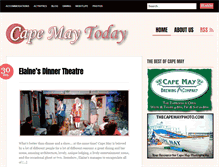 Tablet Screenshot of capemaytoday.com